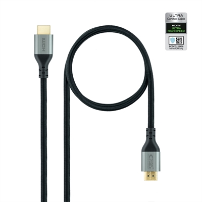 Nanocable Cable Hdmi 2 1 Certificado Ultra Hs 1 M